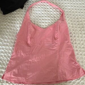 Like new pink Loft halter top